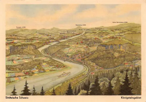 Sächsische Schweiz Königsteingebiet ngl 182.224