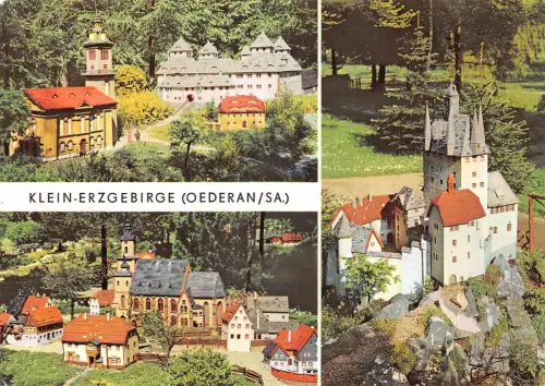 Oederan (Sachsen) Klein-Erzgebirge Mehrbildkarte ngl 182.276