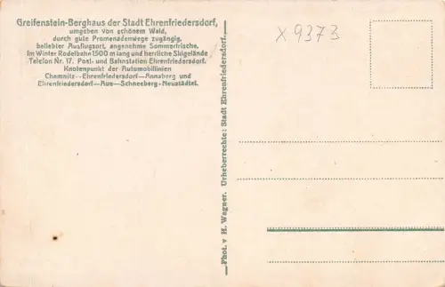 Greifenstein i. Erzgeb. Ritterhöhle ngl 182.273