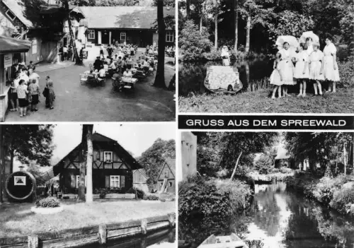Spreewald Mehrbildkarte gl 182.316