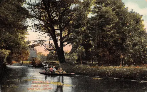 Spreewald Partie beim Gasthof "Eiche" gl1910 182.328