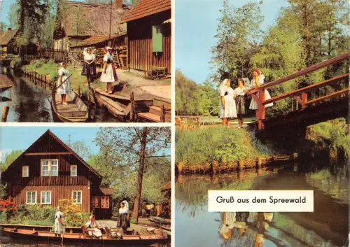 Spreewald Mehrbildkarte gl 182.380