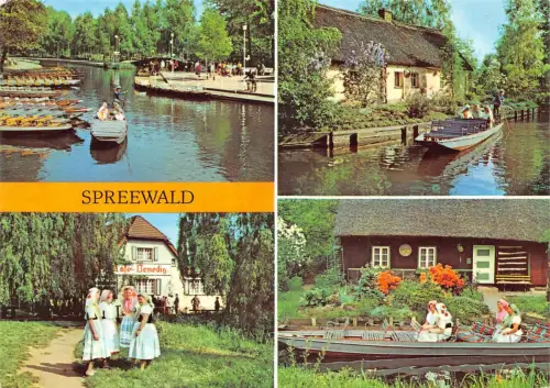 Spreewald Mehrbildkarte gl 182.390