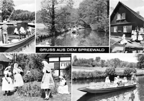 Spreewald Mehrbildkarte gl 182.378