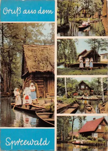 Spreewald Mehrbildkarte gl 182.362