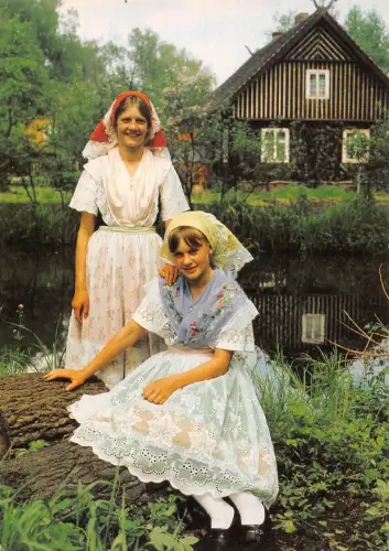 Spreewald Niedersorbische Festtracht ngl 182.402