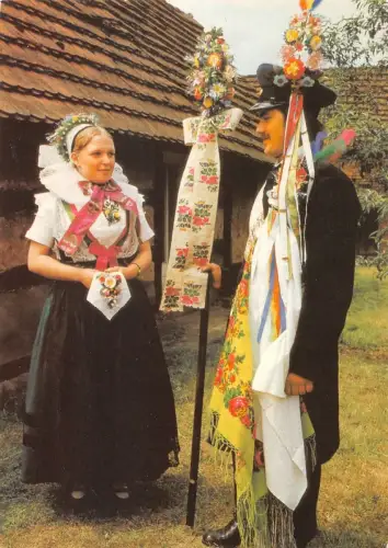 Spreewald Sorbische Brautjungfer und Hochzeitsbitter ngl 182.407