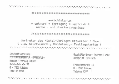 Spreewald Lübben Liebesinsel ngl 182.413