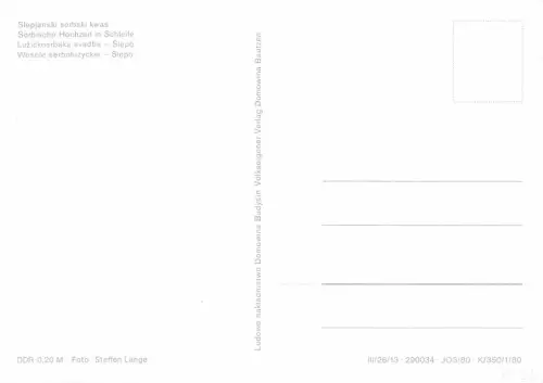 Spreewald Sorbische Hochzeit ngl 182.404