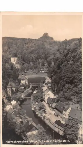 Böhmen Herrnskretschen mit Zirkelstein ngl 182.436