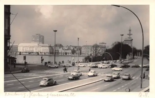 Hamburg Glockengießerwall Fotokarte ngl 182.451