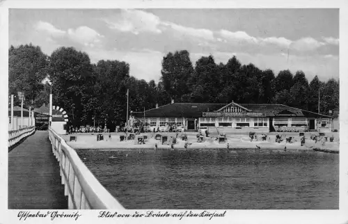 Grömitz i.Holst. Blick auf den Kursaal gl1937 182.462