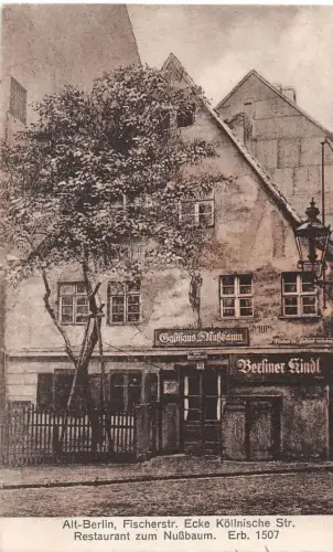 Berlin Restaurant "Zum Nußbaum" gl1928 182.449
