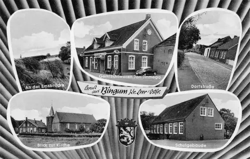 Leer-Bingum/Ostfr. Mehrbildkarte ngl 182.470