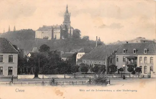 Cleve Blick auf die Schwanenburg ngl 182.491