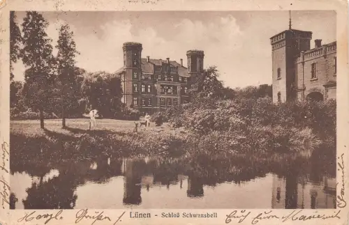 Lünen Schloß Schwansbell gl1921 182.512