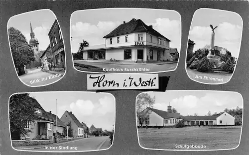Horn i. Westf. Mehrbildkarte ngl 182.518