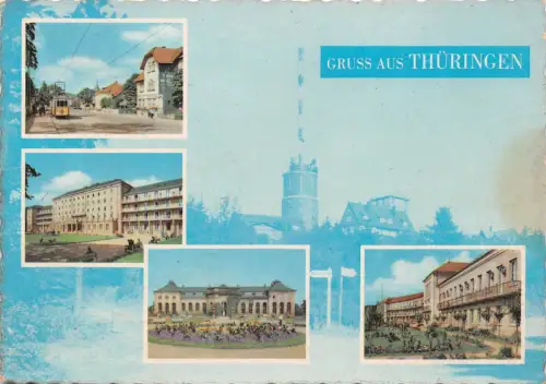 Thüringen Gruß aus Mehrbildkarte gl1965 182.593