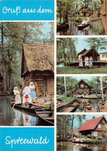 Spreewald Mehrbildkarte gl1968 182.603