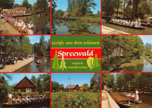 Spreewald Mehrbildkarte ngl 182.605