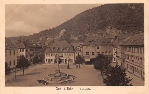 Suhl i.Th. Marktplatz ngl 182.626