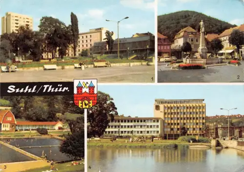 Suhl i.Th. Mehrbildkarte gl 182.637