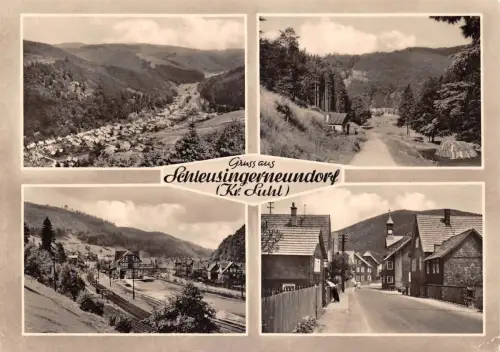 Schleusingerneundorf Mehrbildkarte gl1967 182.643