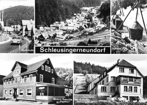 Schleusingerneundorf Mehrbildkarte gl1984 182.644