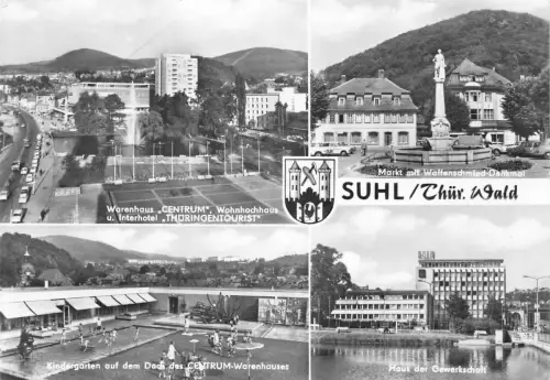 Suhl i.Th. Mehrbildkarte gl1975 182.634