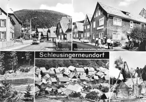 Schleusingerneundorf Mehrbildkarte ngl 182.646