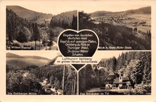 Gehlberg i.Thür. Mehrbildkarte bahnpgl 182.670