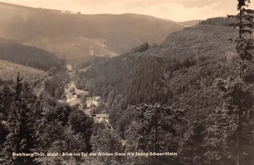 Gehlberg i.Thür. Blick ind Tal der Wilden Gera gl 182.677