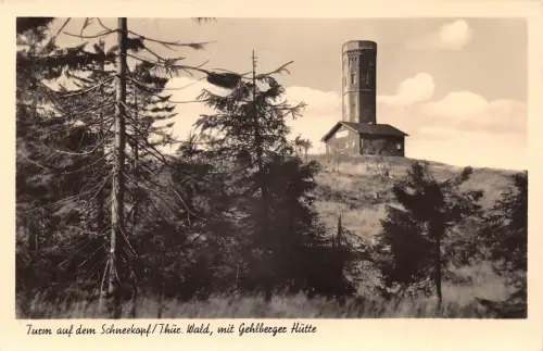 Schneekopf Turm Gehlberger Hütte ngl 182.697