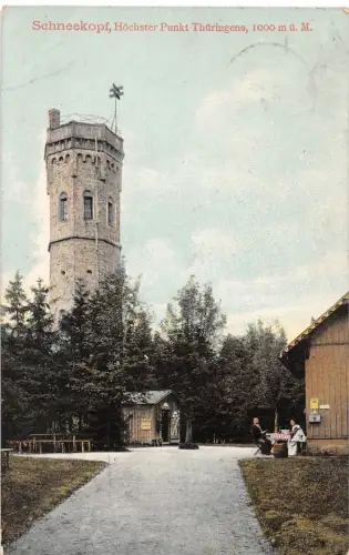 Schneekopf Höchster Punkt Thüringens gl1909 182.704