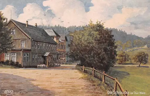 Schmücke im Thür. Wald Künstlerkarte ngl 182.703