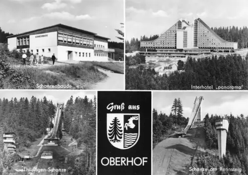 Oberhof (Thür. Wald) Mehrbildkarte ngl 182.709