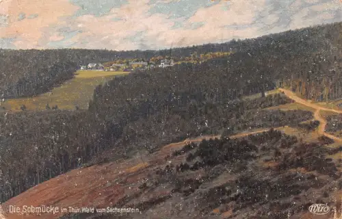 Schmücke im Thür. Wald vom Sachsenhein ngl 182.706