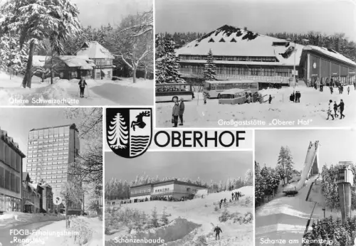 Oberhof (Thür. Wald) Mehrbildkarte gl1982 182.726