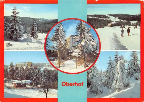 Oberhof (Thür. Wald) Mehrbildkarte gl1985 182.735