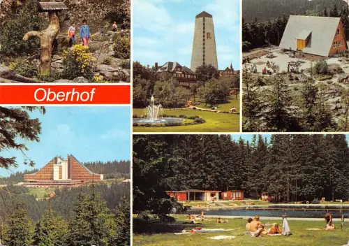 Oberhof (Thür. Wald) Mehrbildkarte gl1984 182.742