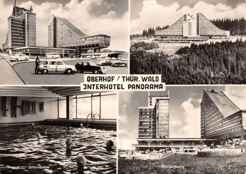 Oberhof (Thür. Wald) Interhotel Panorama Mehrbildkarte gl1972 182.750