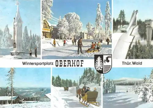 Oberhof (Thür. Wald) Mehrbildkarte gl1973 182.744
