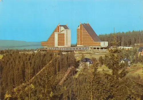 Oberhof (Thür. Wald) Interhotel Panorama Mehrbildkarte gl 182.754