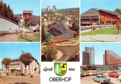Oberhof (Thür. Wald) Mehrbildkarte gl1983 182.743