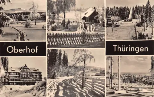 Oberhof (Thür. Wald) Mehrbildkarte gl1981 182.797