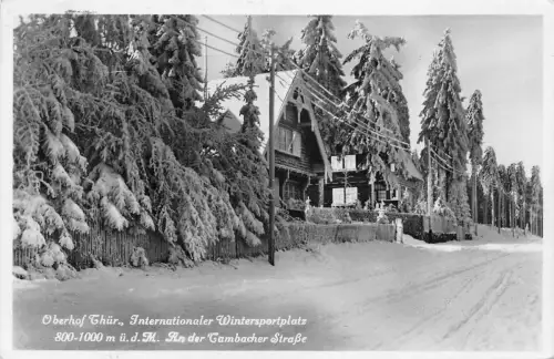 Oberhof (Thür. Wald) An der Tambacherstraße gl 182.814