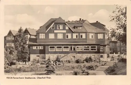 Oberhof (Thür. Wald) FDGB-Erholungsheim "Stachanow" gl1954 182.808