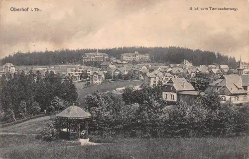 Oberhof (Thür. Wald) Blick vom Tanbacherweg gl 182.822