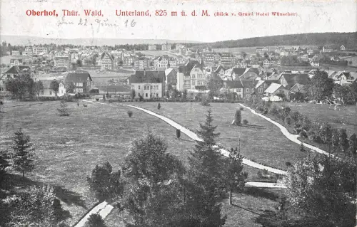 Oberhof (Thür. Wald) Unterland gl1916 182.829