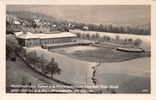 Oberhof (Thür. Wald) Wandelhalle mit Eisbahn gl 182.815